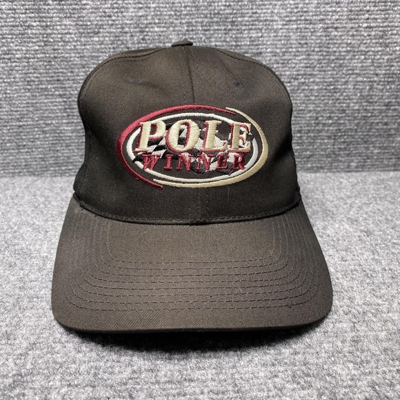 Indy 500 Hat Cap Snap Back Pole Winner Scott Sharp Black Racing May 27 2001 Mens - Picture 1 of 9
